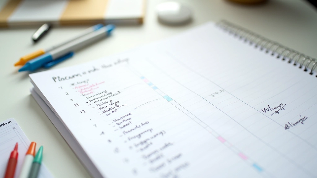 Gráfico visual mostrando línea de gastos mensuales con puntos de aumento, gráfico de barras comparativo sobre papel